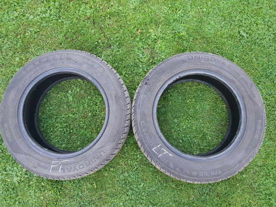 Opony letnie 175/65 R14 2x Uniroyal 2x Saetta touring