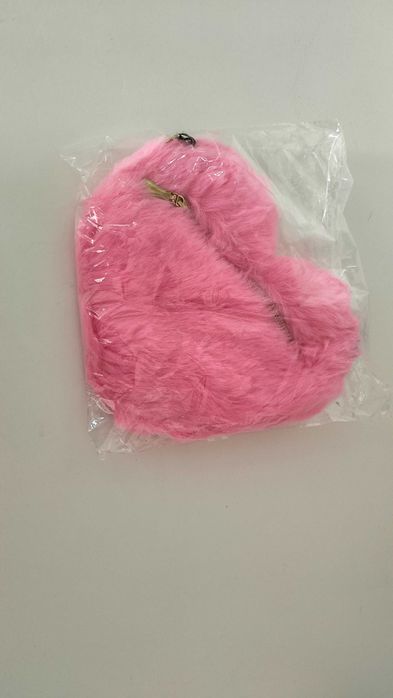 Mala rosa coracao. portes gratis