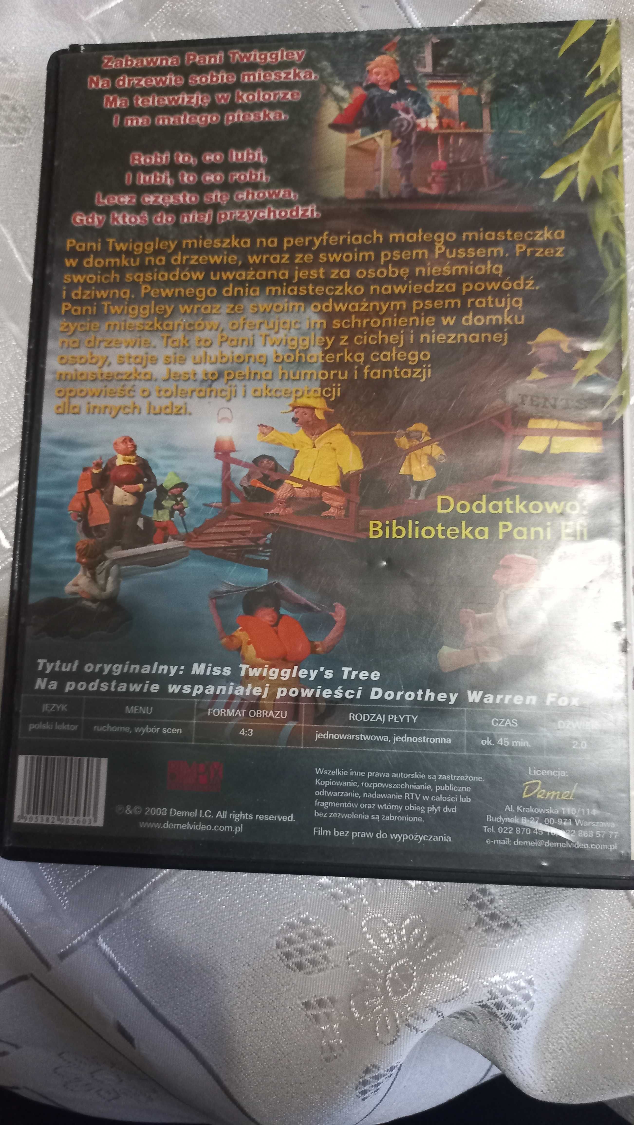 Bajki DVD Krzysztof Kolumb,Królewna Śnieżka,Drzewo Pani Twiggle