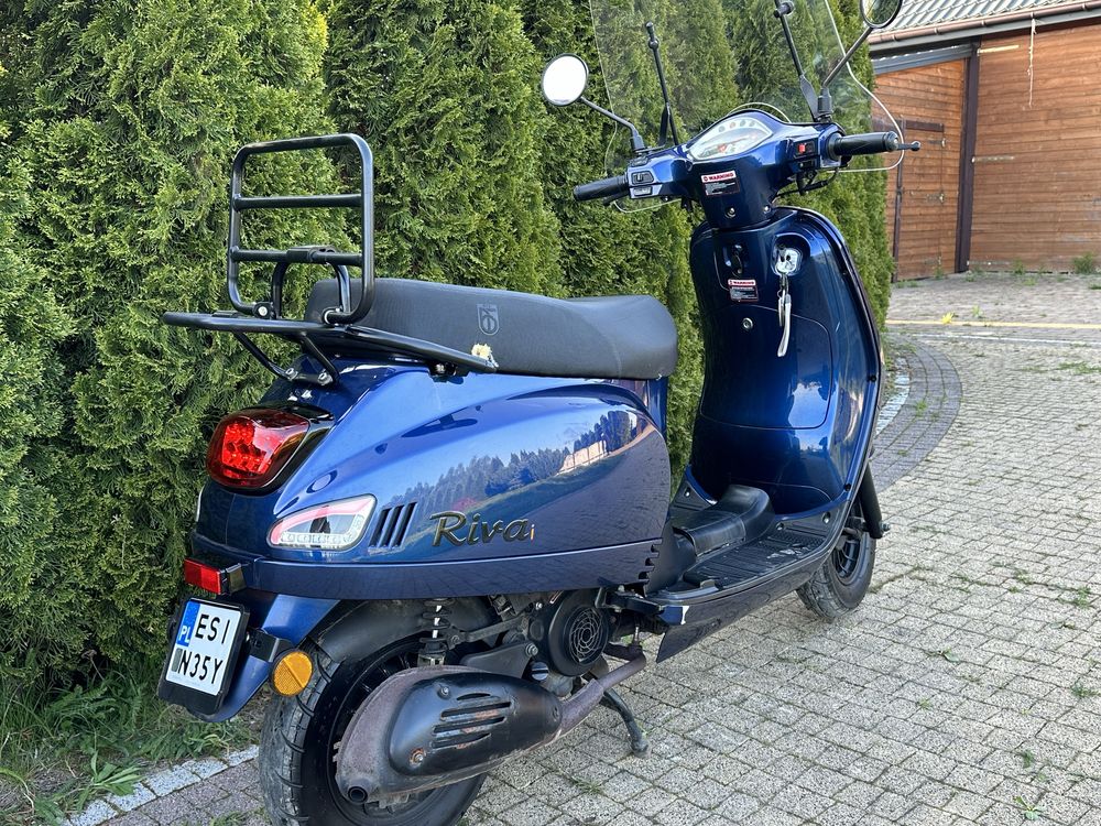 Skuter Sym 50cc Ala Vespa Przygotowany Na Sezon Transport Cała PL