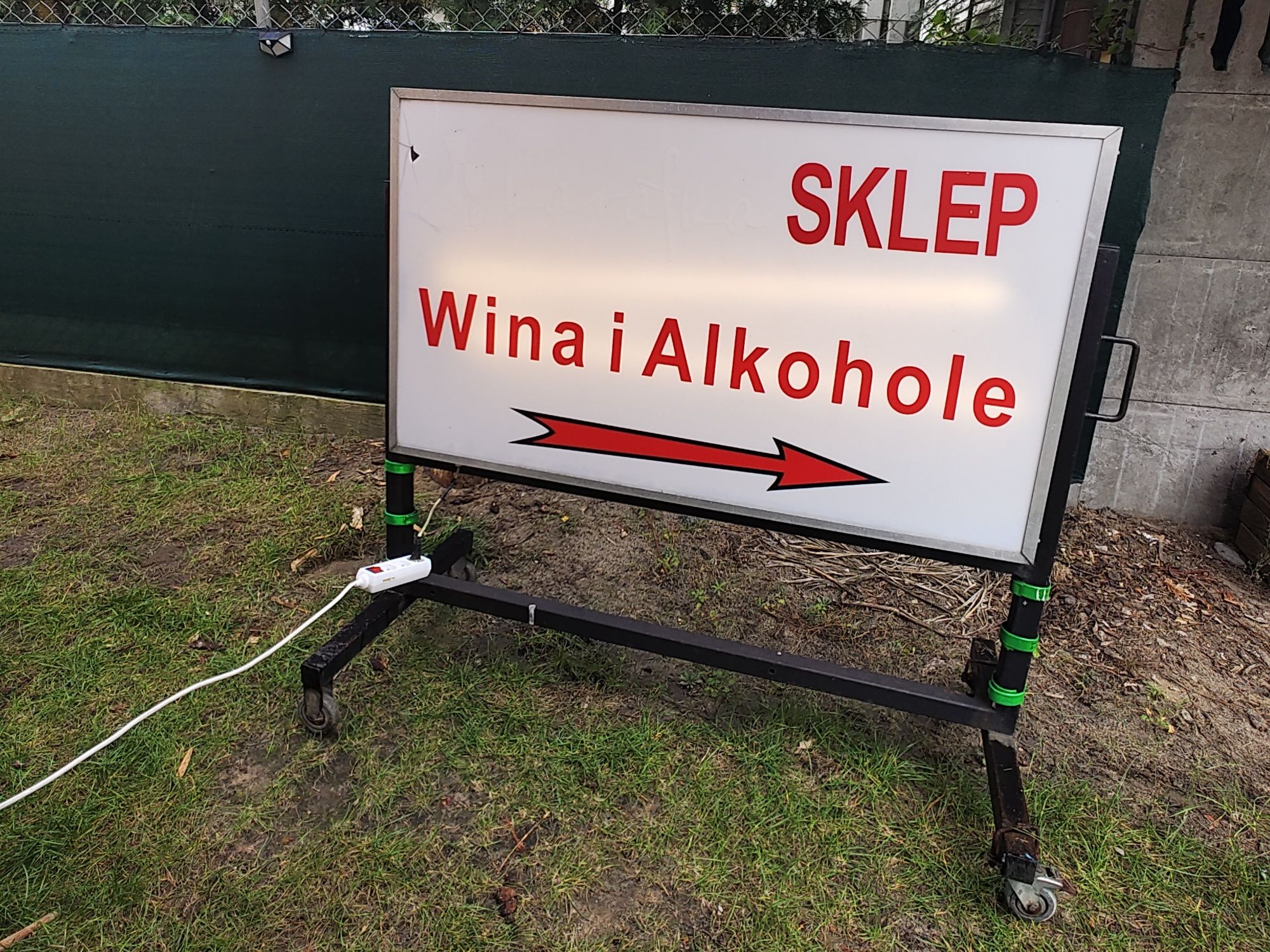Potykacz podświetlany