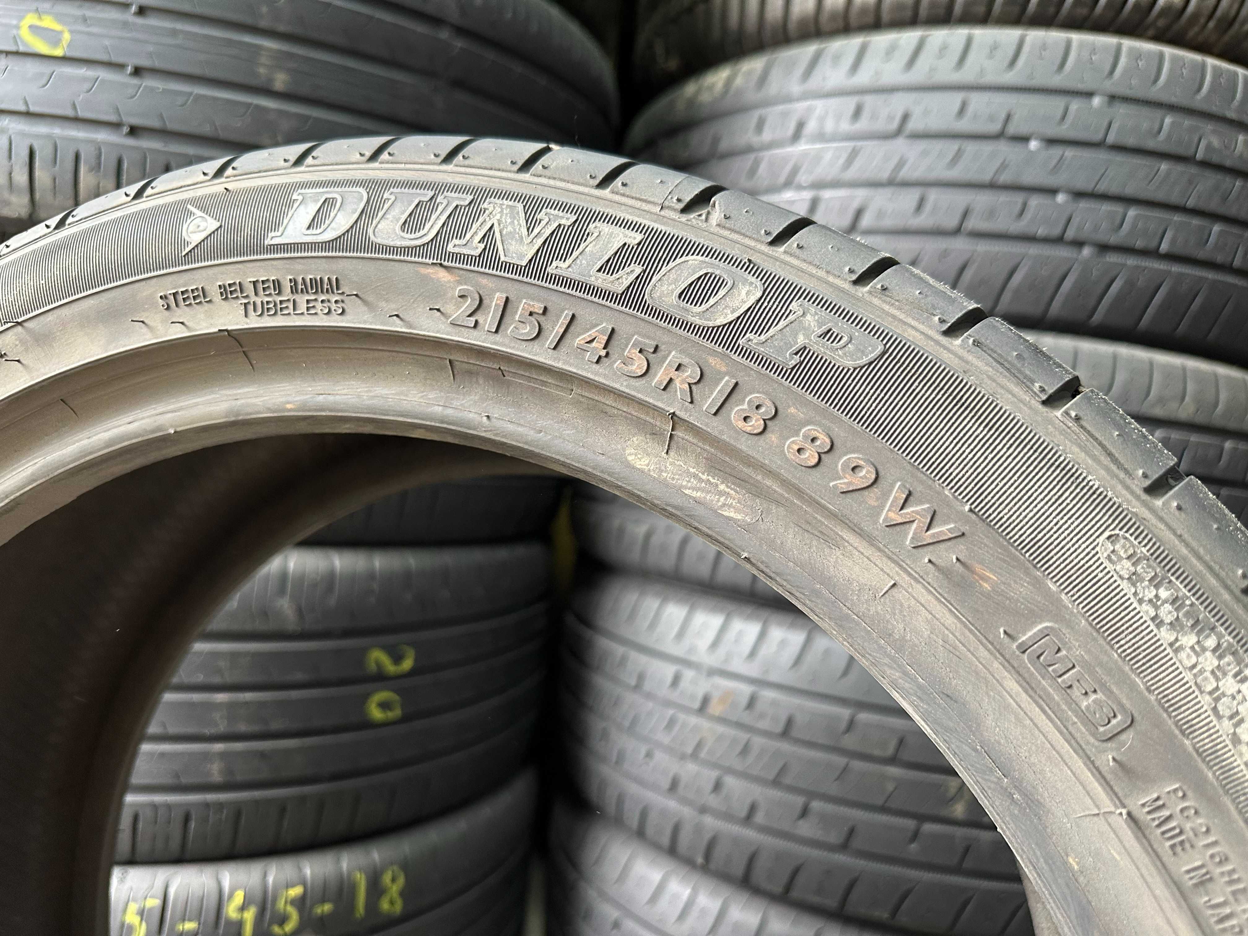 Літні шини 215/45R18 Dunlop SP Sport Maxx TT 6,5-7мм
