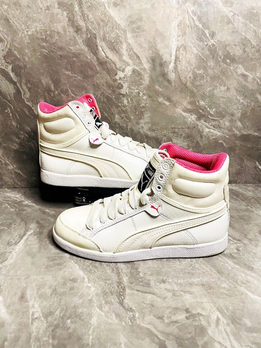 Nowe Białe Sneakersy Damskie «Puma» Buty, Obuwie / 36 (22.5 cm
