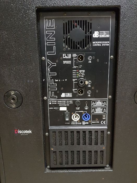 dB Technologies FL18 | Subwoofery aktywne | 1,6 kW B&C |