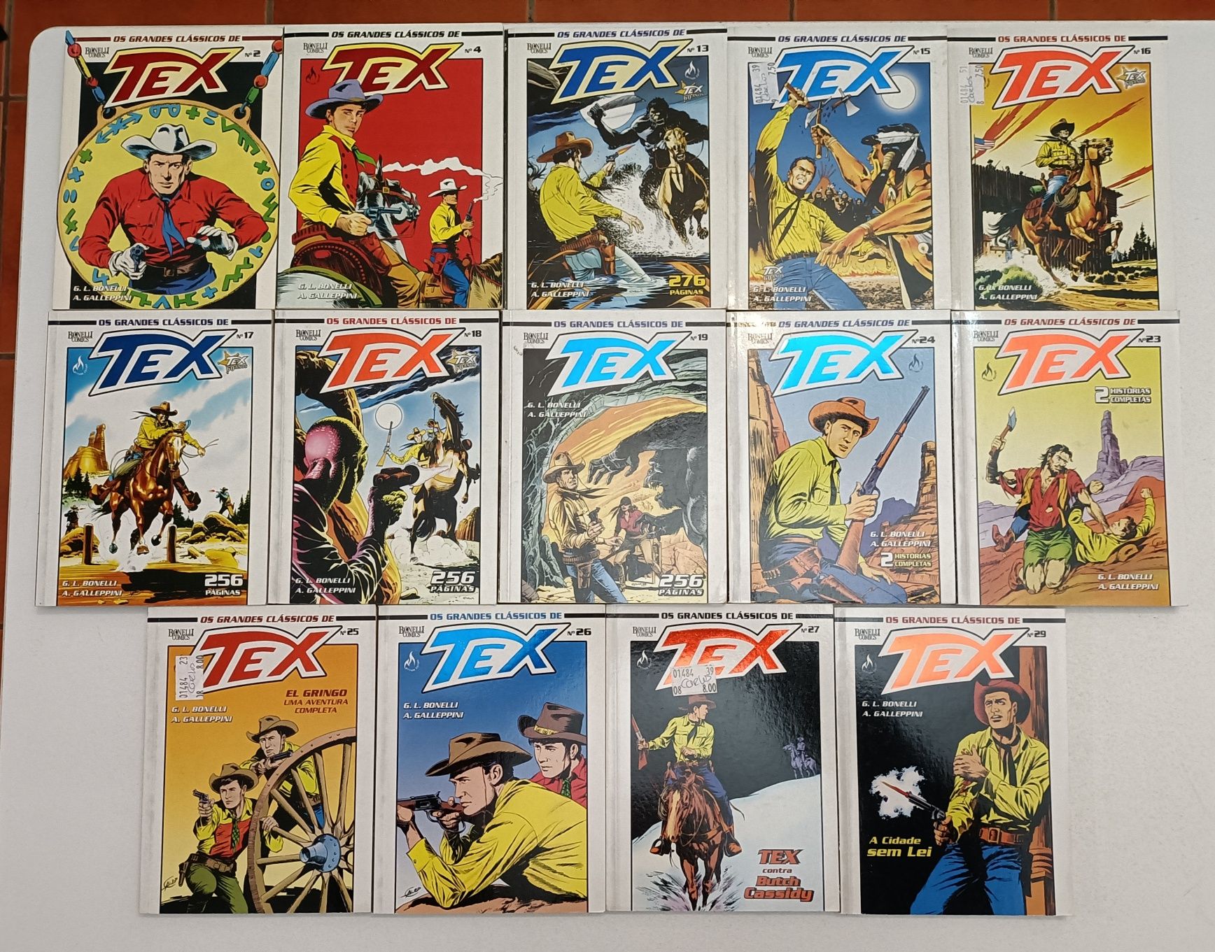 516Livros Tex Willer Várias Edições
