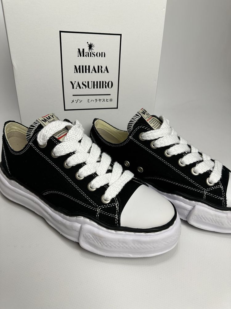 MMY Maison Mihara Yasuhiro кеди кросівки кросовки кеды чорні білі