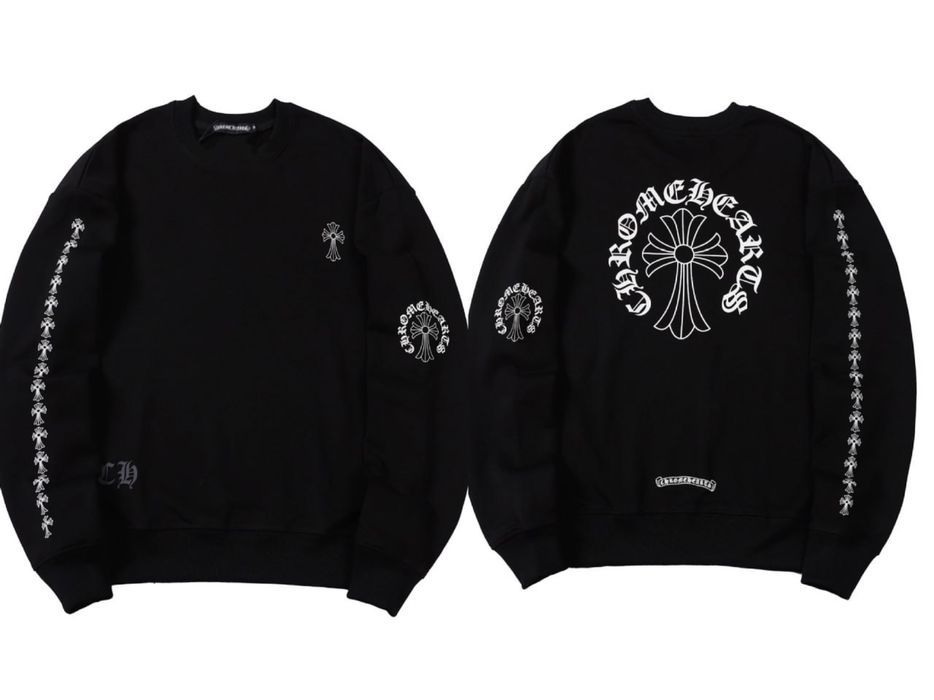Світшот Chrome Hearts/чоловіча кофта / кофта хром хартс