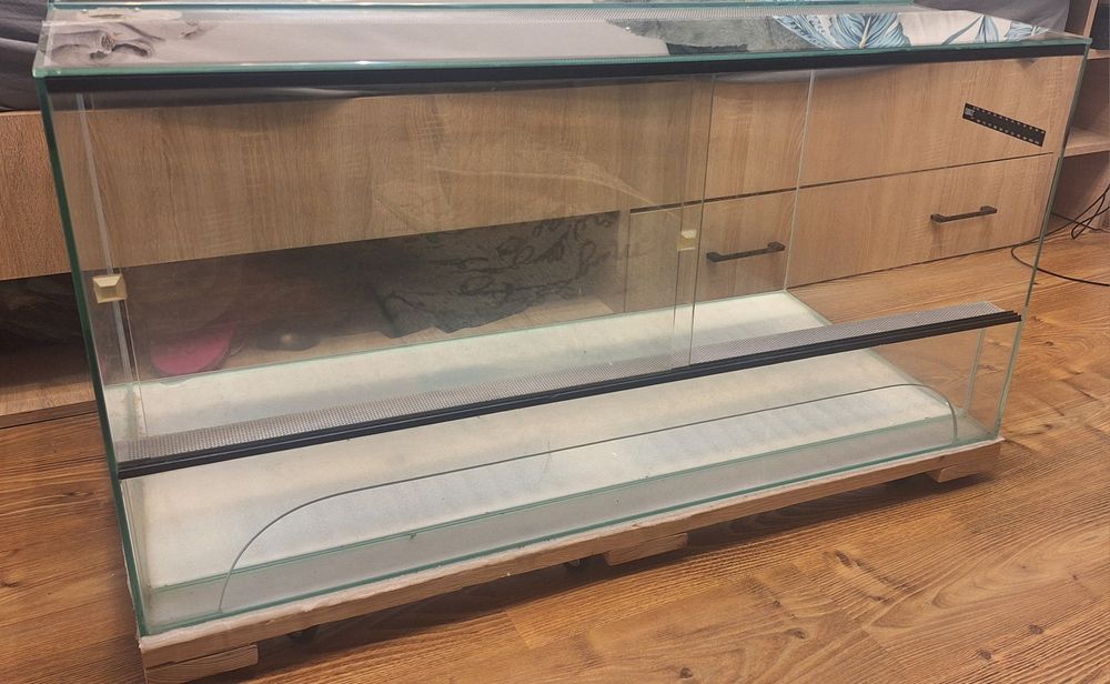 Terrarium 100×50×50 szklane