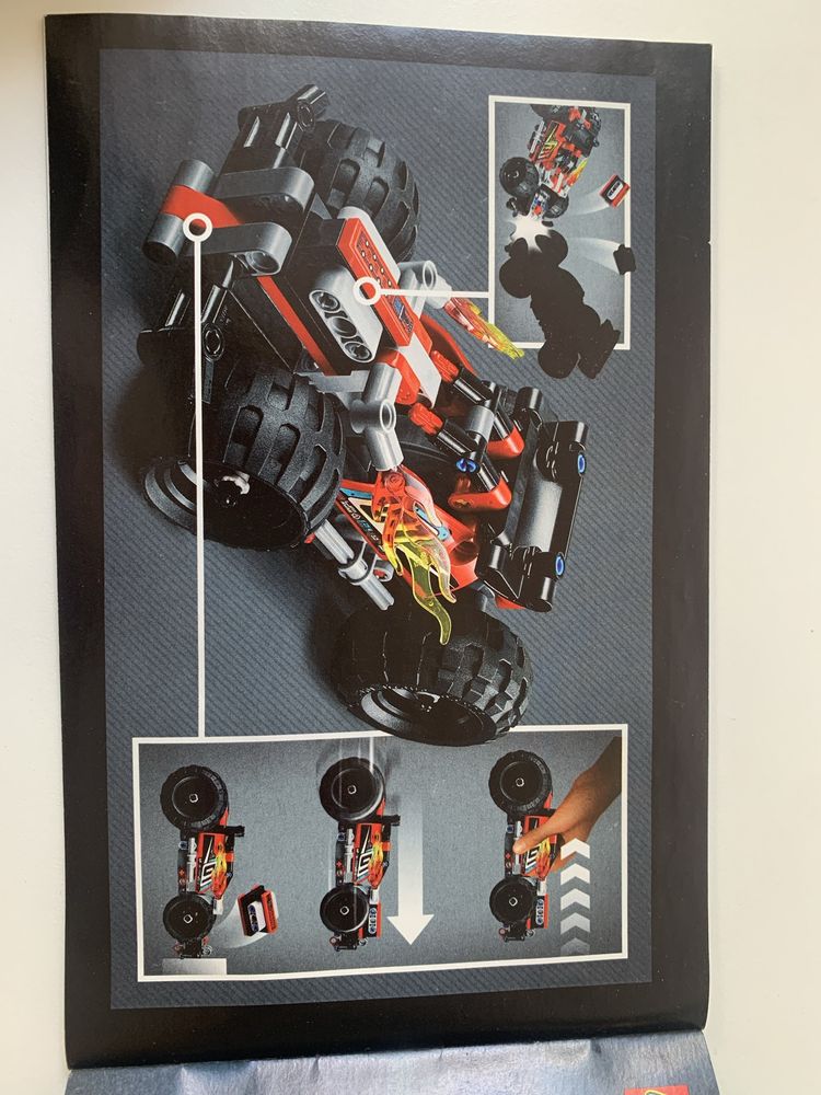 LEGO Technic Czerwona wyścigówka 42073 samojeżdżąca