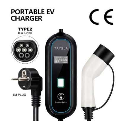 Ładowarka mobilna do aut elektrycznych Typ 1 USA lub TYP 2 Europa