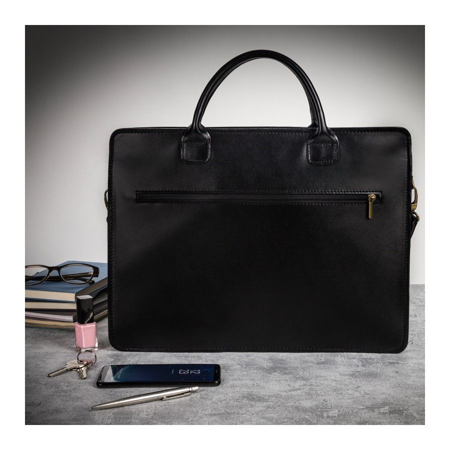 elegancka skórzana aktówka damska paolo peruzzi n05-bl