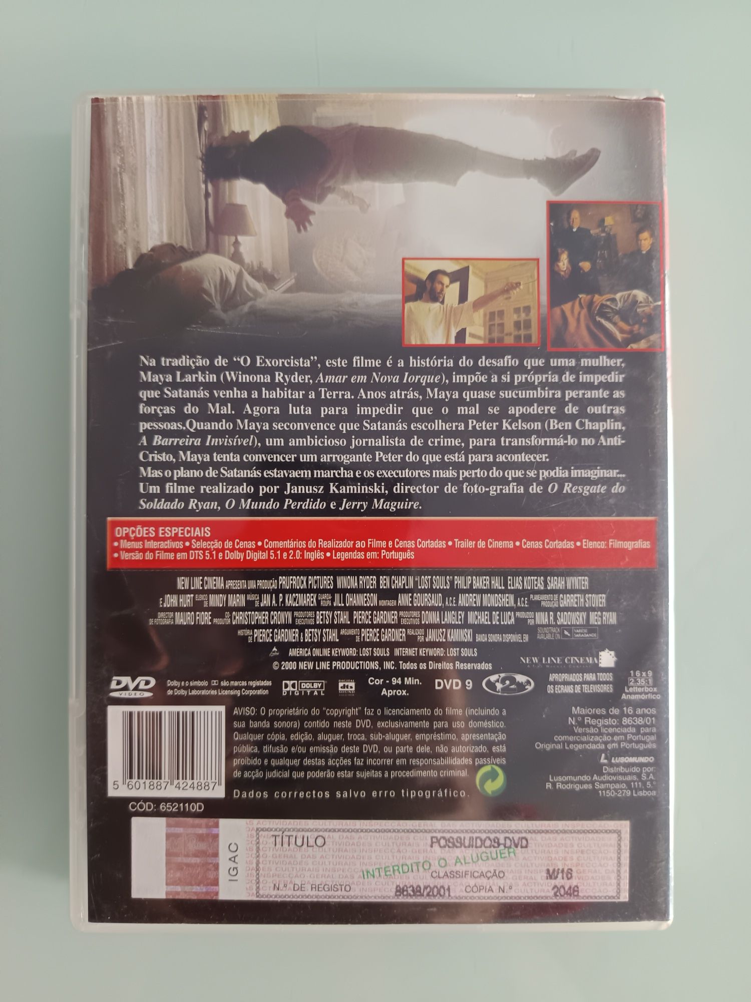DVD possuidos   .