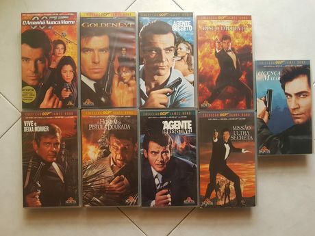 Colecao VHS James bond 007
