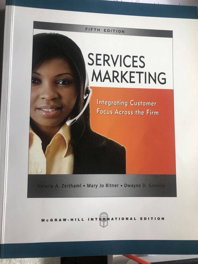 Livro “Services Marketing”