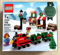 LEGO 40262 Świąteczny pociąg i stacja Nowa