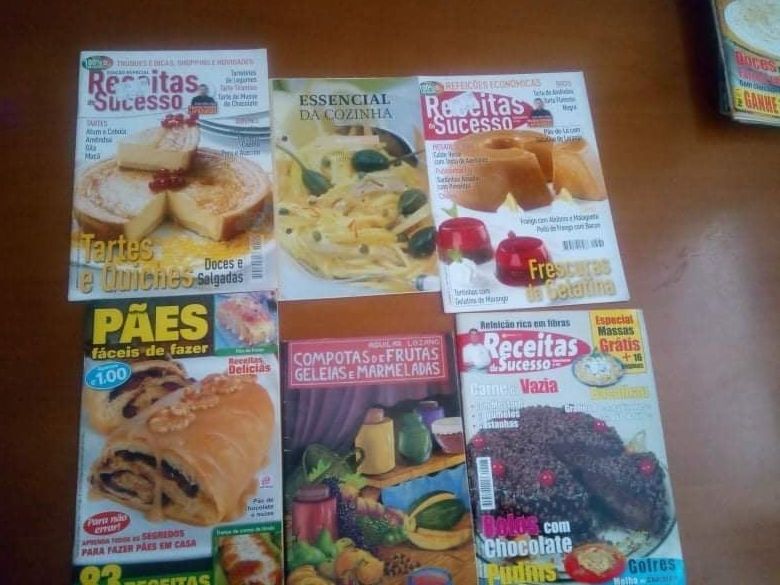 Revistas de Culinária pequenas