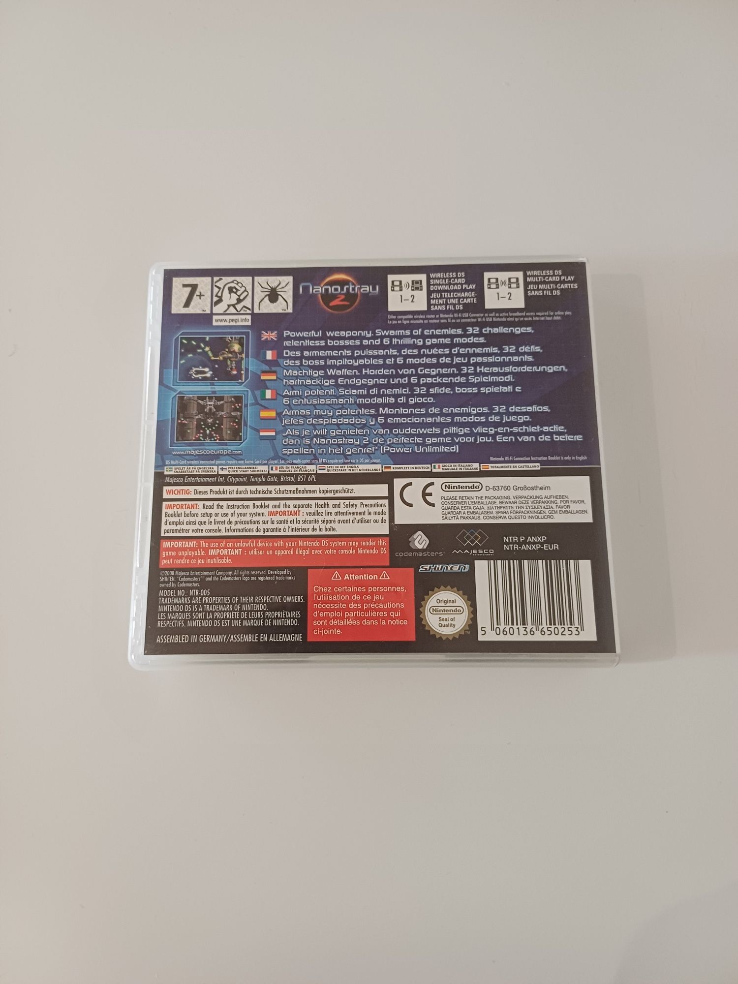 Nanostray 2 Nintendo DS oryginalna