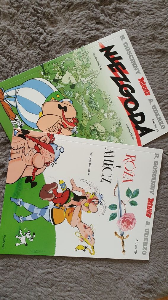 Nowe, komiksy Asterix i Obelix