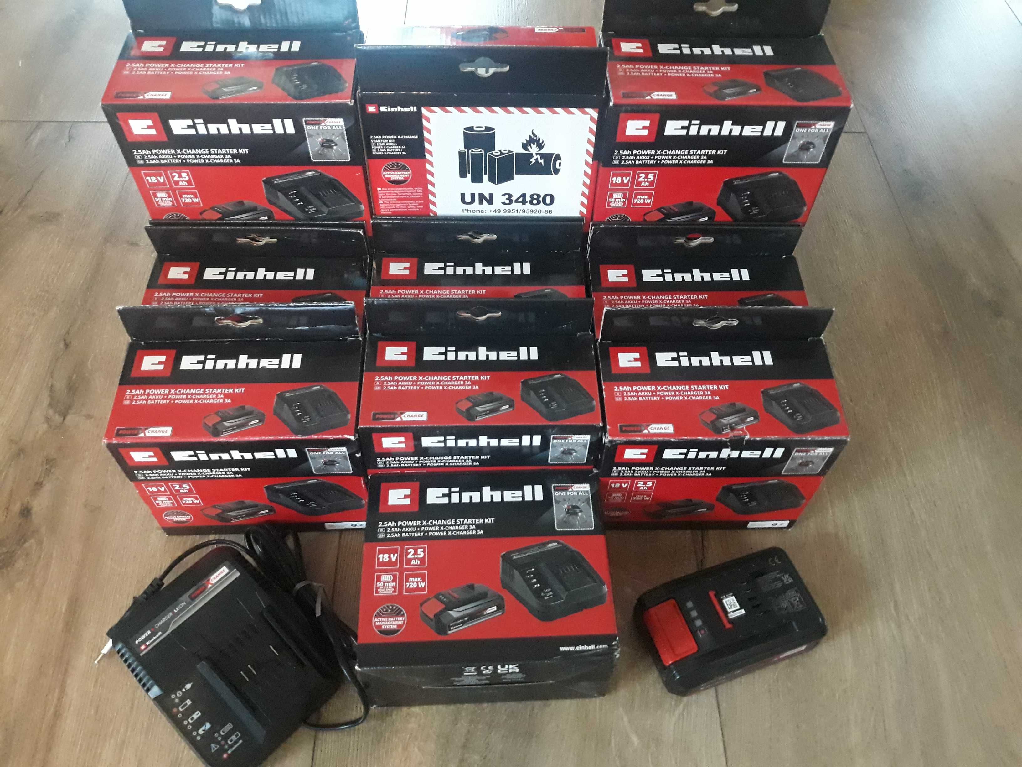 Nowy zestaw startowy Einhell bateria 2,5AH
