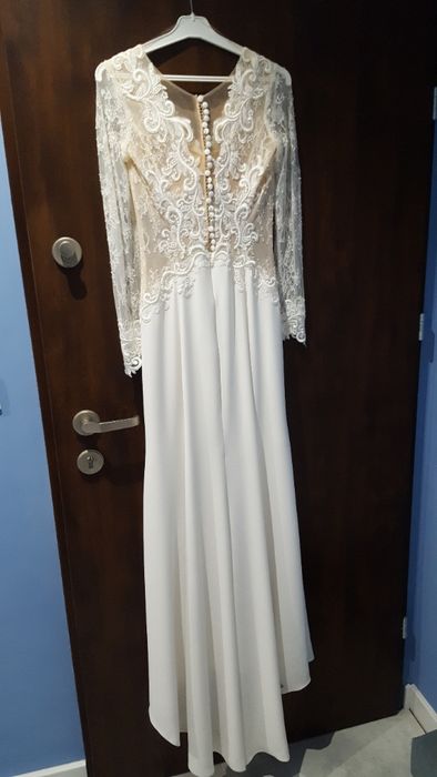 Suknia ślubna syrenka Astoria - Annais Bridal + welon
