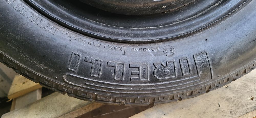 Koło dojazdowe zapasowe