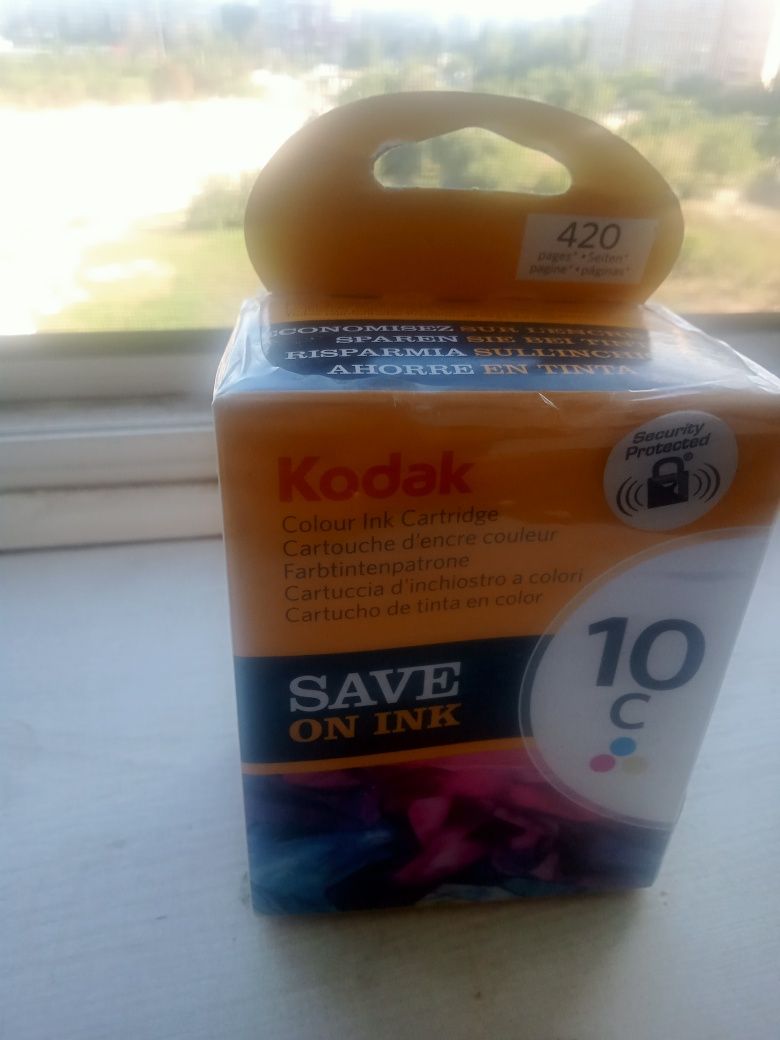 Оригинальный картридж принтера kodak save on ink 10c