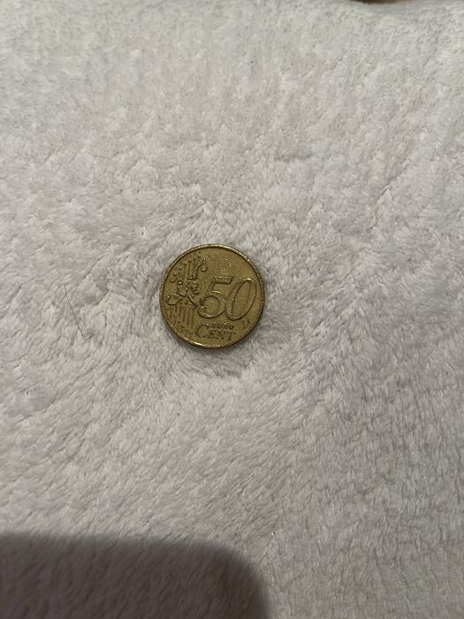 Moeda Euro Cent Austria 50 Centimos