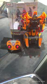 Трансформер стреляющий Робот (автомобиль самолет) детская игрушка