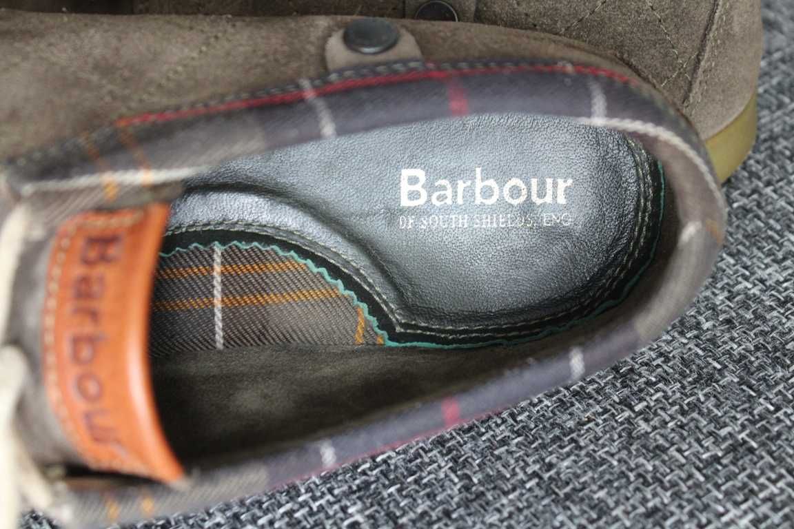 Низькі ботинки Barbour Оригінал Нат замша 40р