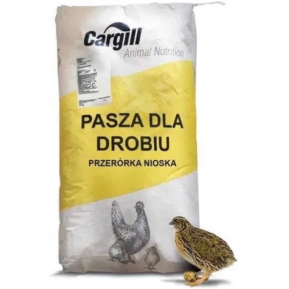 Karma dla przepiórek - Nioska 25kg Cargill