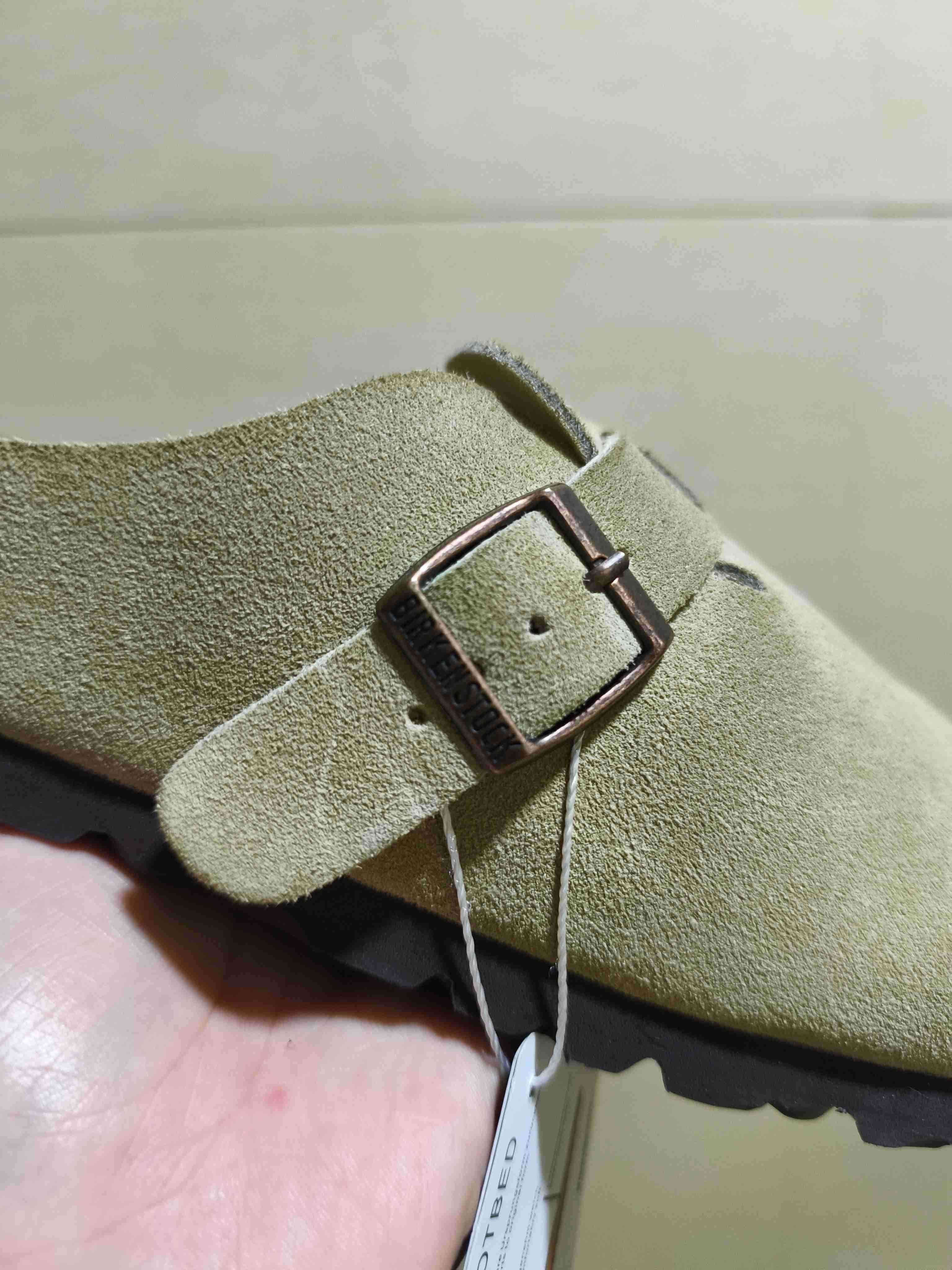 Birkenstock, damskie beżowe kapcie, rozmiar 43