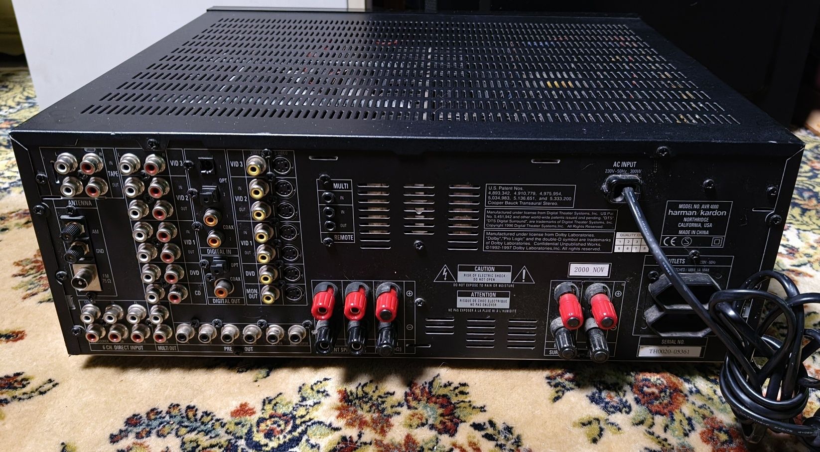 Harman Kardon AVR 4000 amplituner KD
