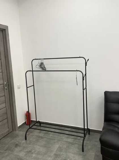 Стійка подвійна для одягу та взуття