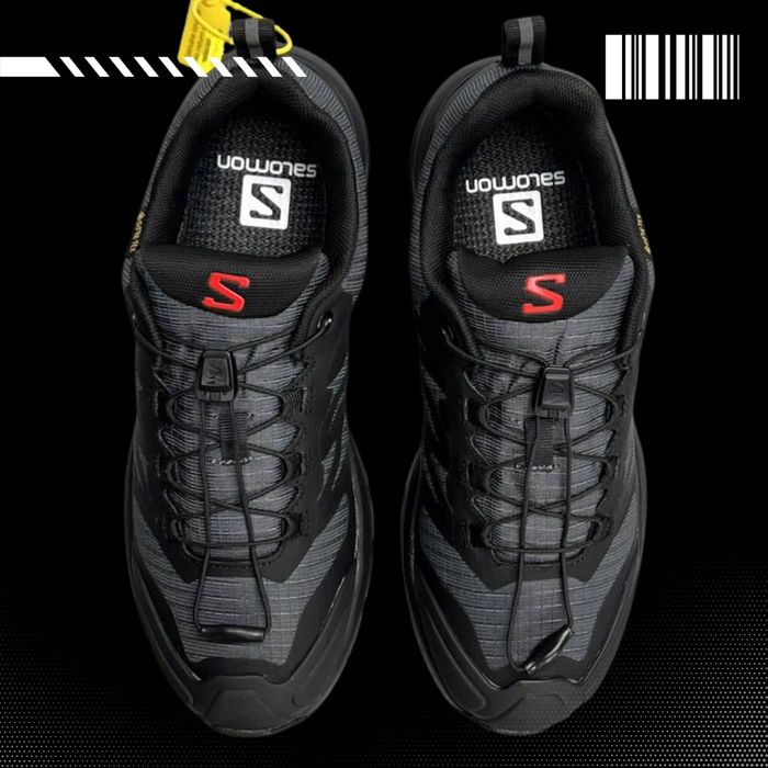 Salomon X ADVENTURE GTX Grey Black - зимні чоловічі кросівки