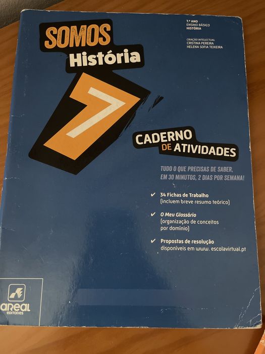 Cadernos de atividades 7 ano 8 ano 10 ano