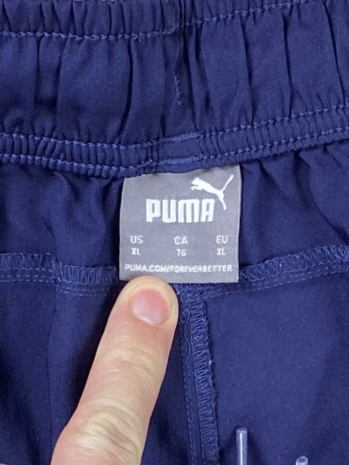 Puma шорты XL размер спортивные синие,черные оригинал