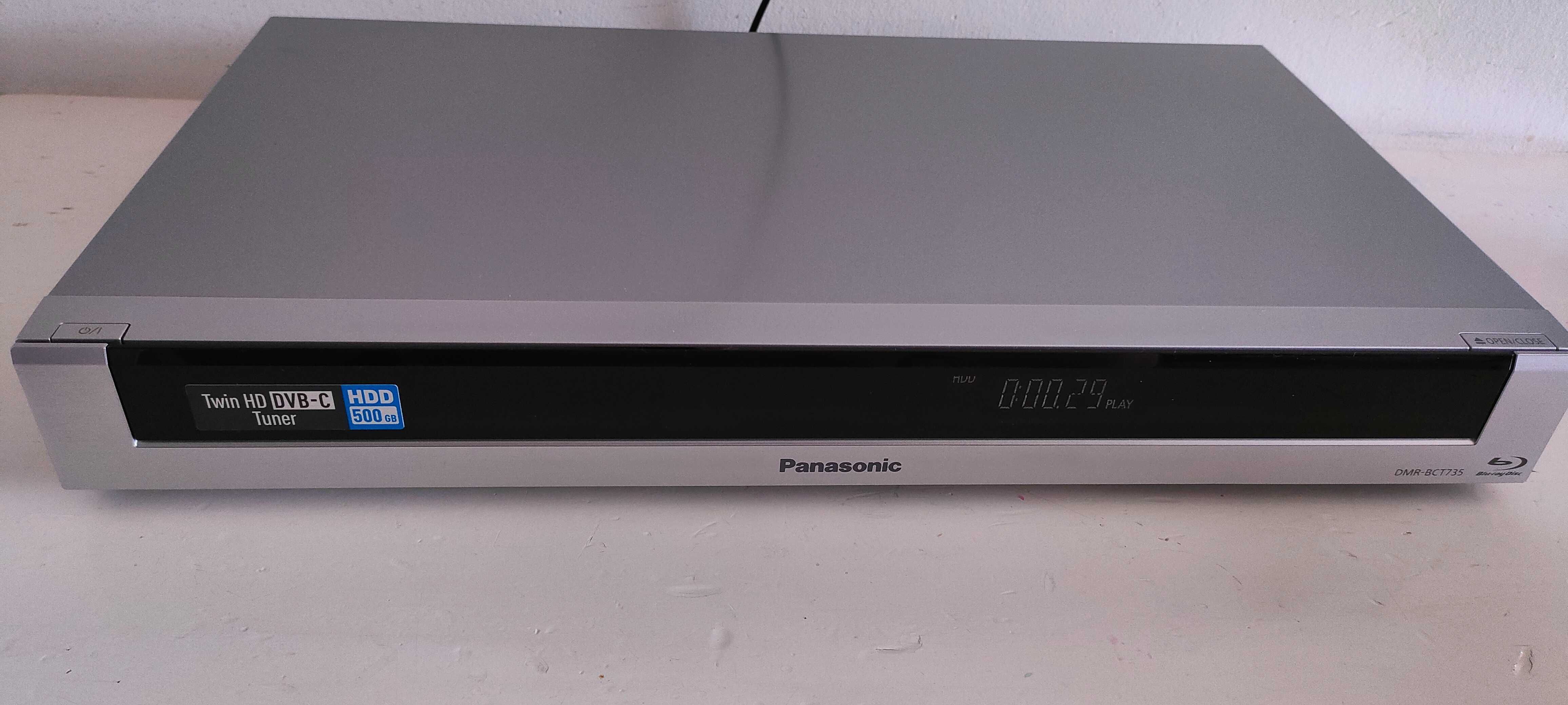 Nagrywarka Blu-Ray HDD/500GB Panasonic DMR-BCT735