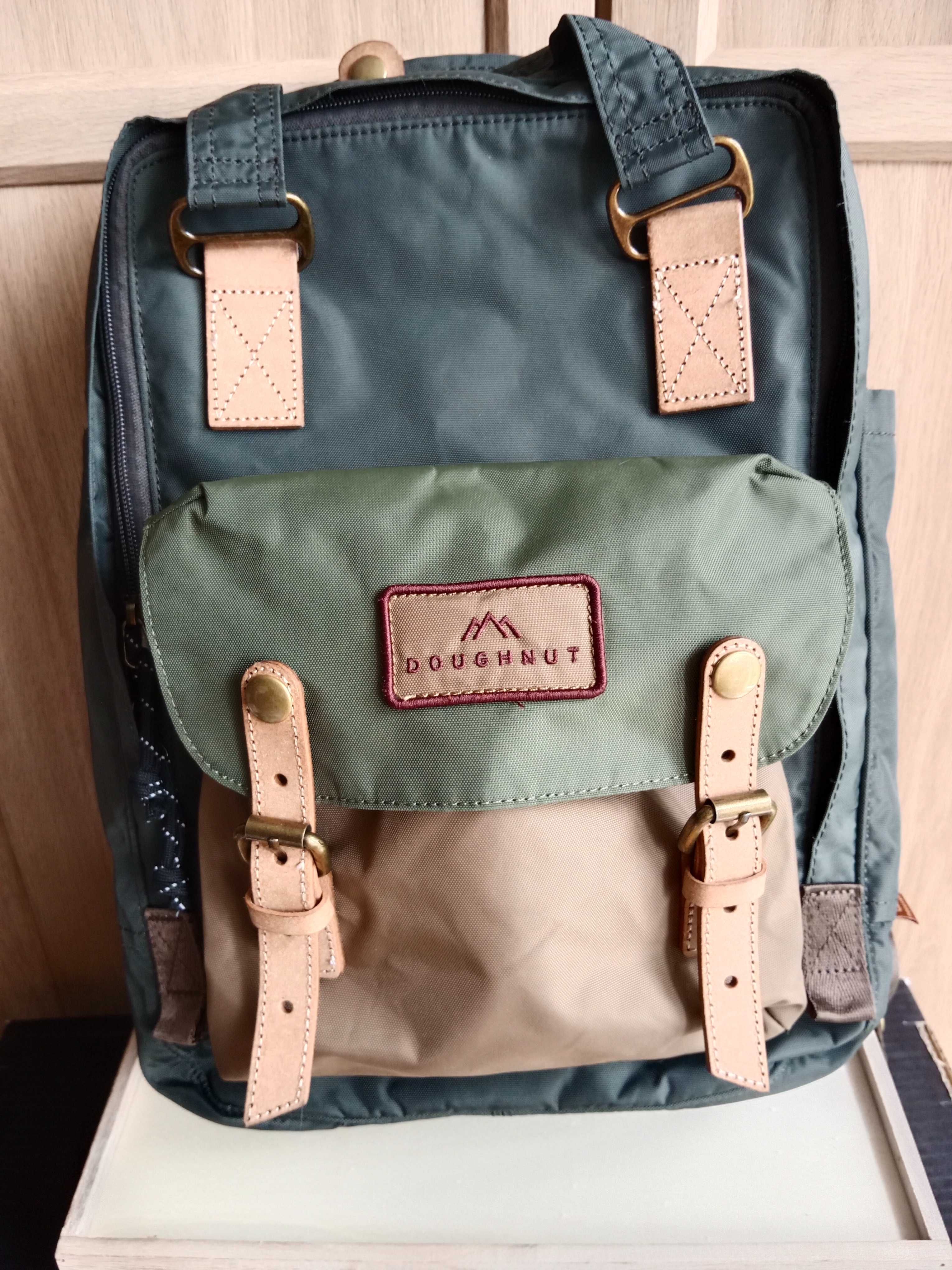 Plecak doughnut macaroon unisex army green
