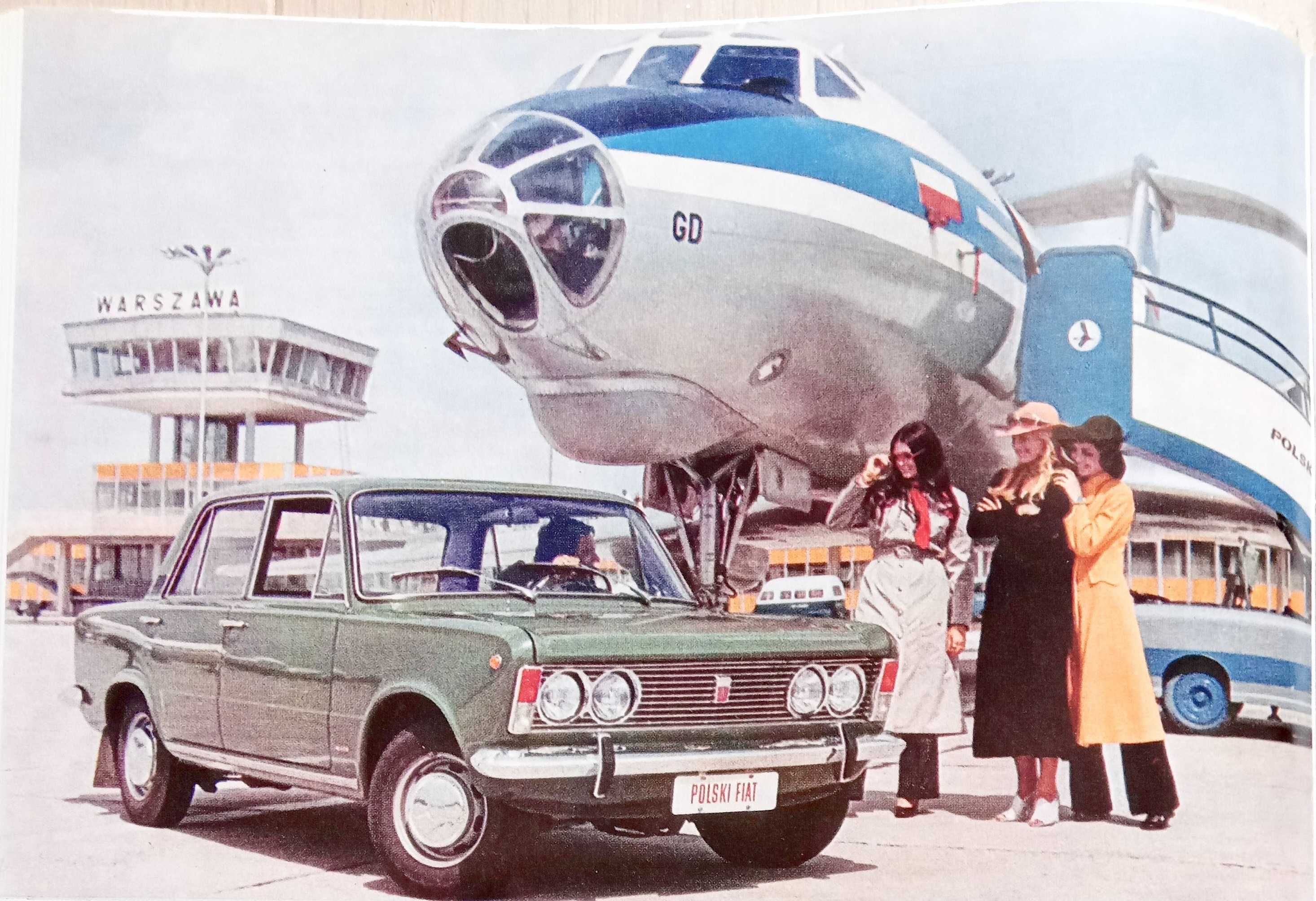 prospekt FSO Polski Fiat 125p 126p Star Jelcz Żuk Nysa / POL-MOT 1973