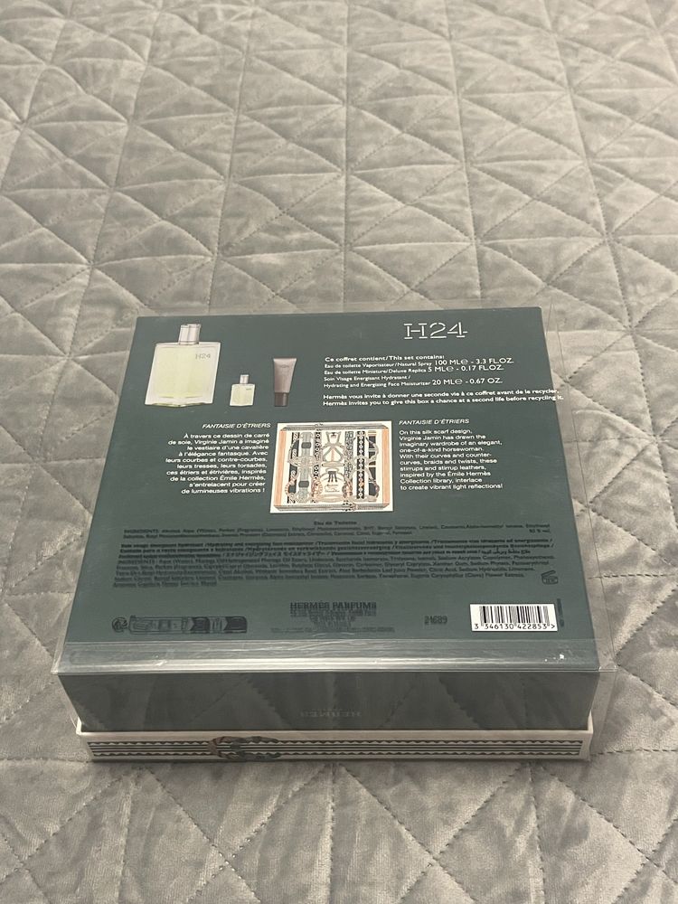 Zestaw Hermes H24 EDT 100 ml+ Balsam 20ml + H24 EDT 5ml