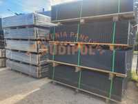 Panel ogrodzeniowy 51 drutów fi4 153cm ocynk + RAL 7016