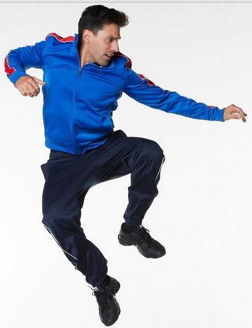 DOMYOS Bluza Dresowa Sportowa Treningowa Rozpinana Męska # M