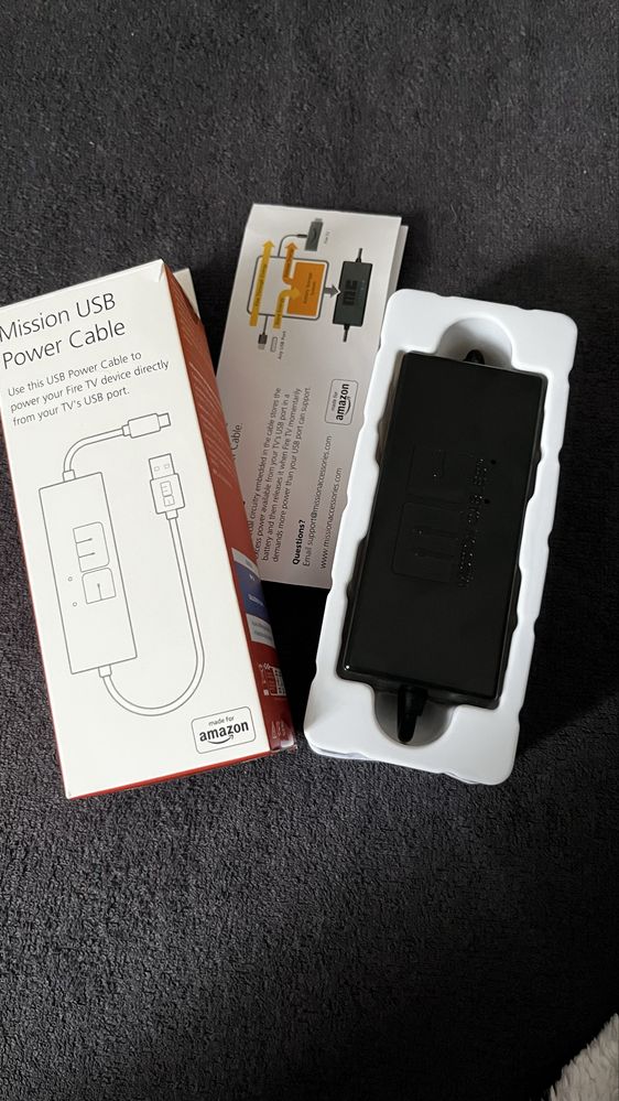 Mission USB Power Cable