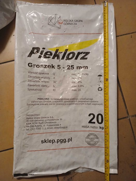 WORKI - Używane po węglu, na gruz lub do workowania węgla