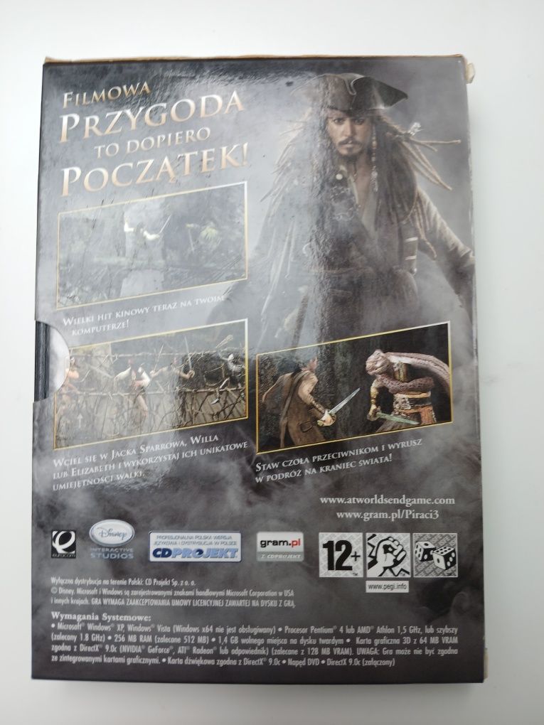 Piraci z Karaibów Na krańcu świata,  gra PC