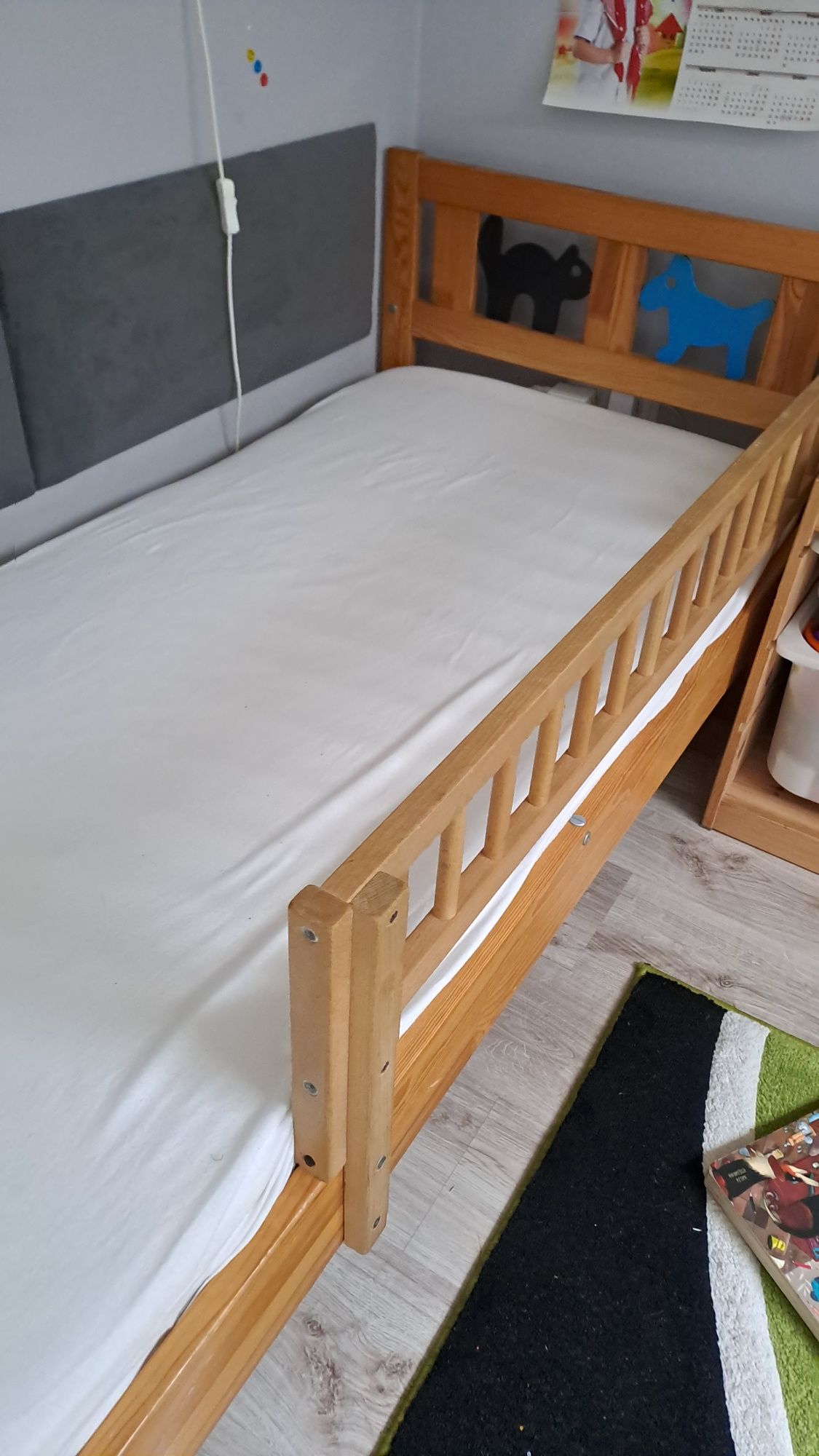 Łóżko sosnowe 160×70 ikea sultan lade dla dzieci łóżeczko 2 sztuki