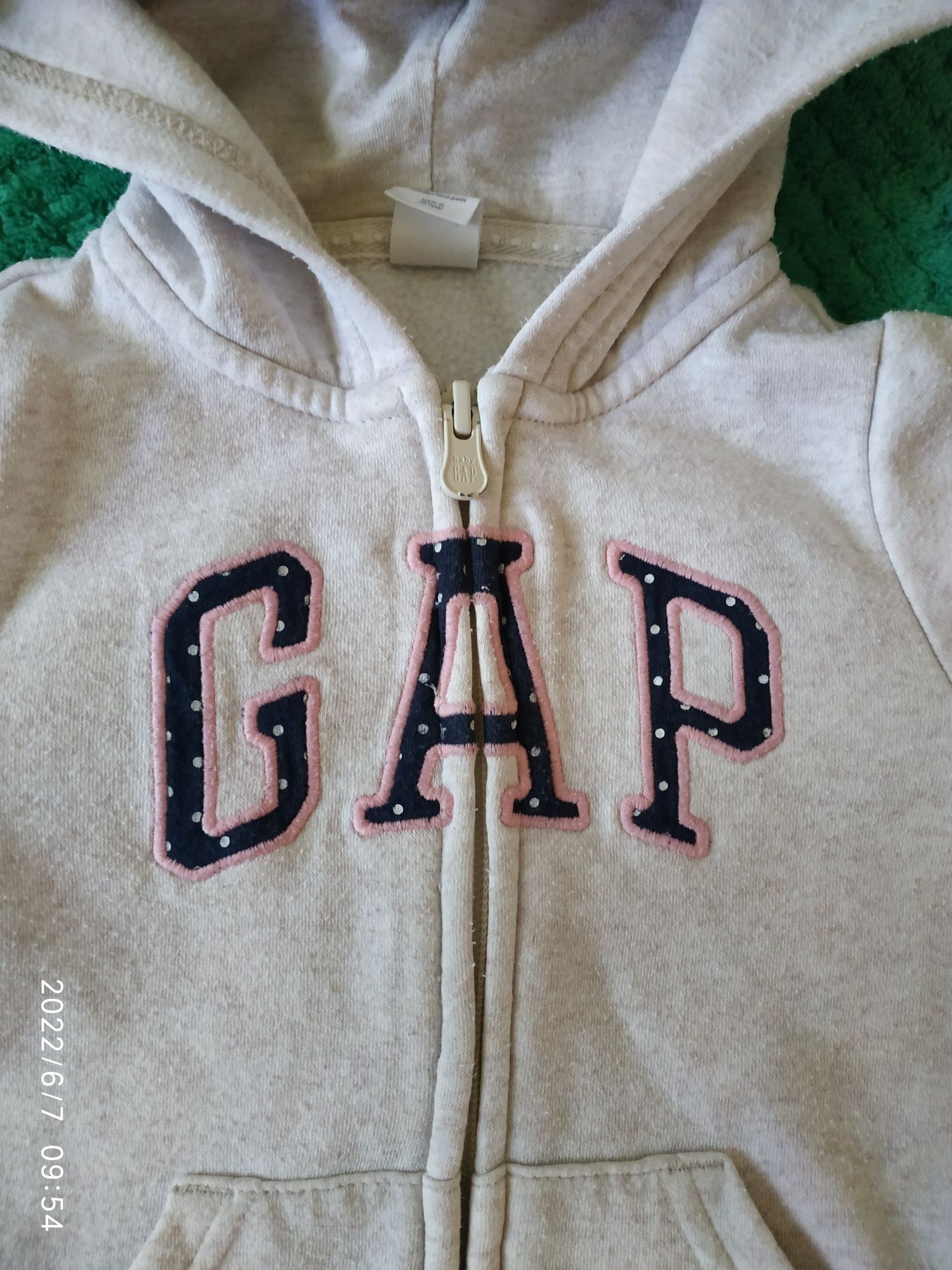 Кофта бобка Gap теплая с начесом утепленная для девочки 2-3 года.