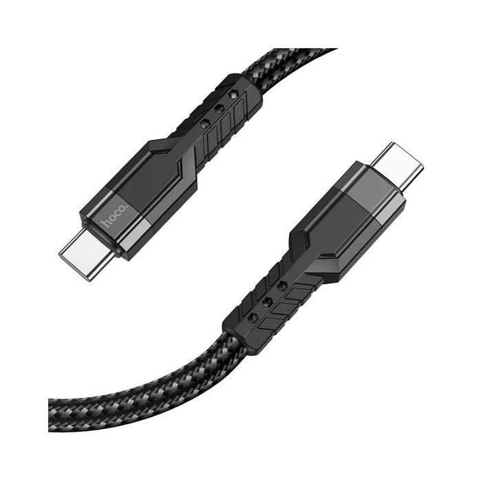 Кабель зарядки Hoco U110 Type-C 60 Ватт 1.2 метра черный