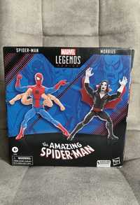 Фігурки Marvel legends Six-arm Spider-Man vs Morbius Людина-павук