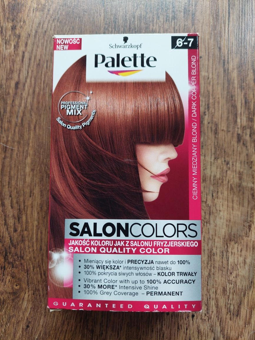 Farba do włosów Ciemny miedziany blond Schwarzkopf Palette